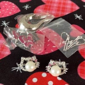 NWT Set of 4 Earrings.